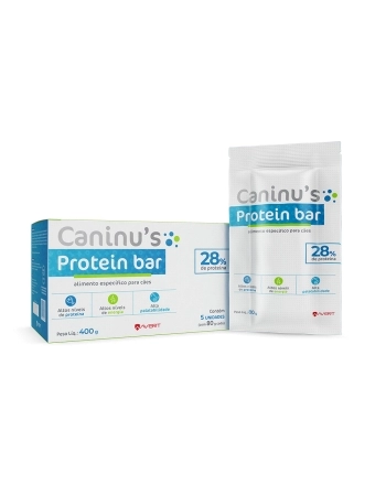 CANINU'S PROTEIN BAR X 5 FLOW PACK