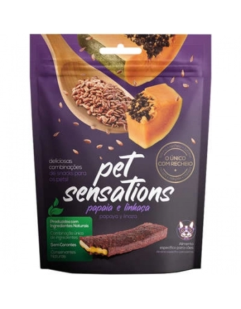 BIFINHO PET SENSATIONS PAPAIA E LINHAÇA 300G