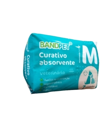 BANDPET M NÃO ESTERIL X 7