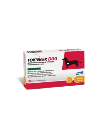 FORTEKOR DUO 1,25/2,5 MG 30 CP