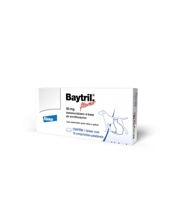 BAYTRIL FLAVOUR - 50 MG 1BLX10CPR