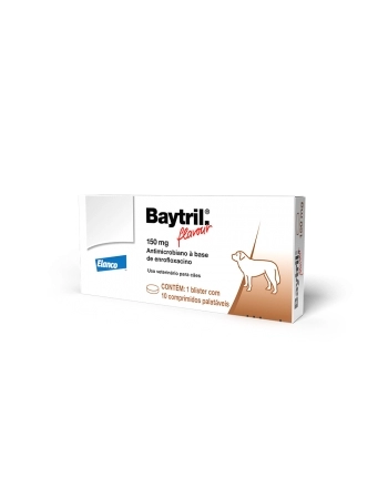 BAYTRIL FLAVOUR - 150 MG 1BLX10CPR