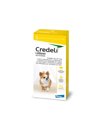 CREDELI 56,25 MG 3 CP