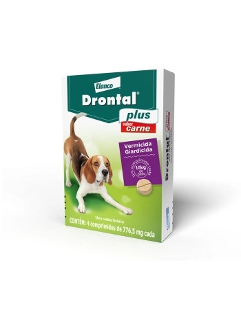 DRONTAL PLUS CARNE (4 CPRS)